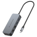 CONCEPTRONIC adapter USB-C->2xGbE+2xUSB-A3.2 5Gbs 0.30m, hall