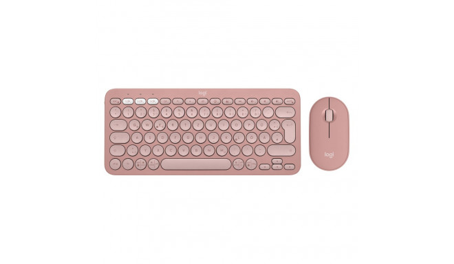 "Logitech Pebble 2 Combo, Rosa, Deutsch, 920-012205"