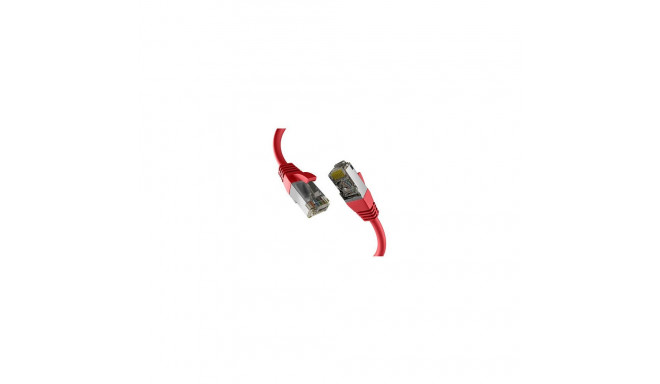 "EFB RJ45 Patchkabel S/FTP PIMF Cat8.1 20.00m rot"