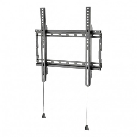 Vision seinakinnituskomplekt LCD-ekraanile, fikseeritud, lukustatav, külmvaltsitud teras, must