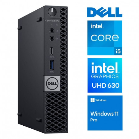 DELL 5070 Micro i5-9500T 32GB 1TB SSD M.2 NVME WiFi WIN11Pro