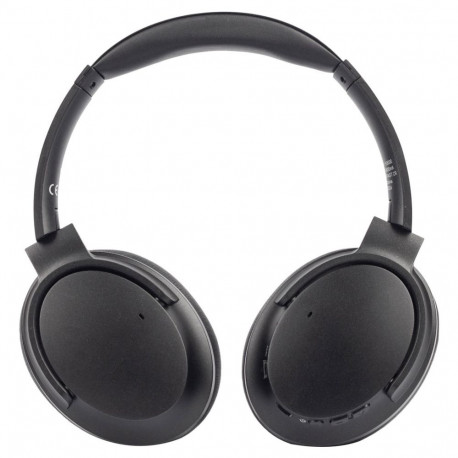 Headphones - Buxton BHP 18000 Bluetooth, 60H Playback, USB Type-C, Black
