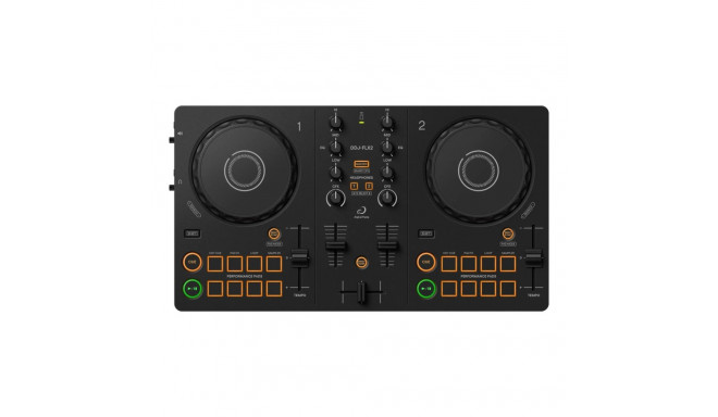 DJ Controller - AlphaTheta DDJ-FLX2 2-Channel, USB Power Delivery, Bluetooth Black