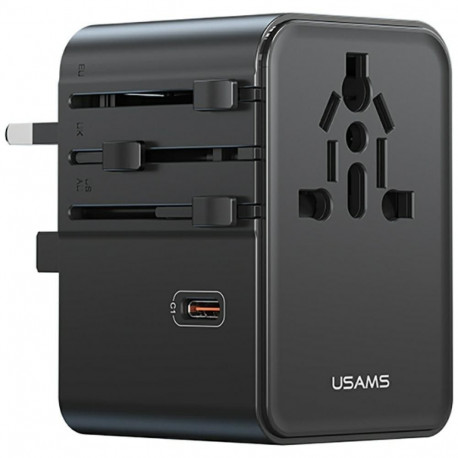 reisiadapter 70W US/AU/EU/UK, must