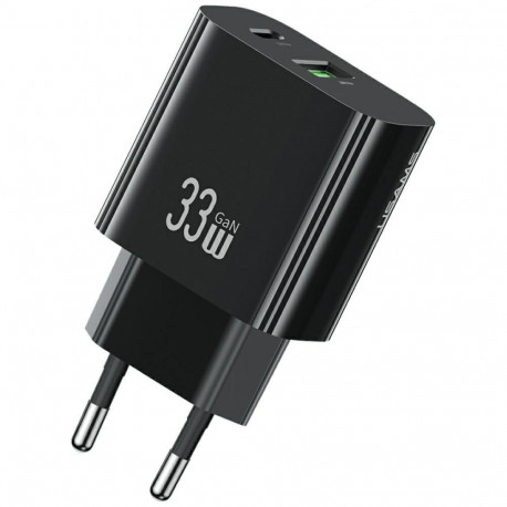 Charger T65 33W 1xUSB-C 1xUSB-A fast charging