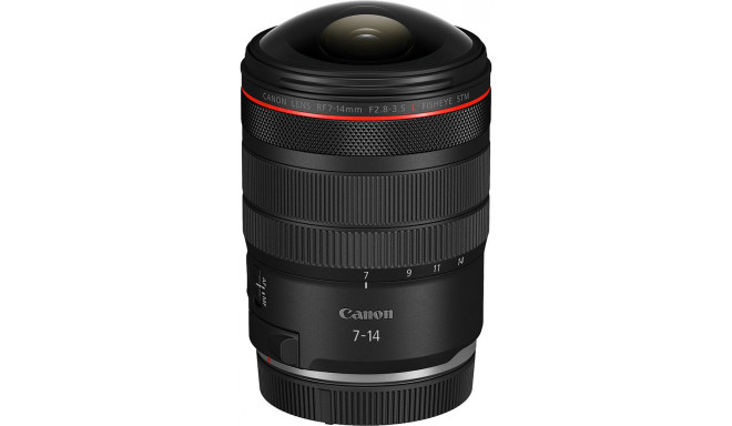 Canon RF 7-14mm f/2.8-3.5 L Fisheye STM objektiiv