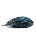 Esperanza mouse MX203 USB, scorpio blue