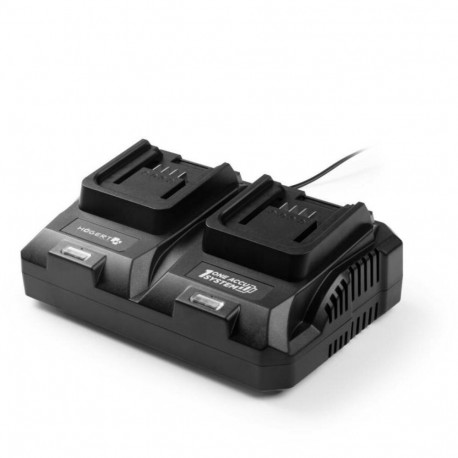 Hogert Laadija HT2E283-DC8 18V, 2×4 A, 2 porti, 230 V, ülekuumenemise kaitse, lühise kaitse, ülelaad