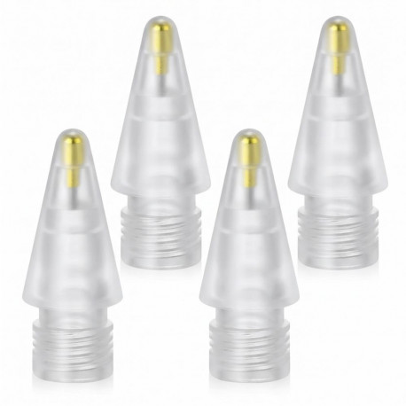 TECH-PROTECT STYLUS TIPS 4-PACK APPLE PENCIL CLEAR