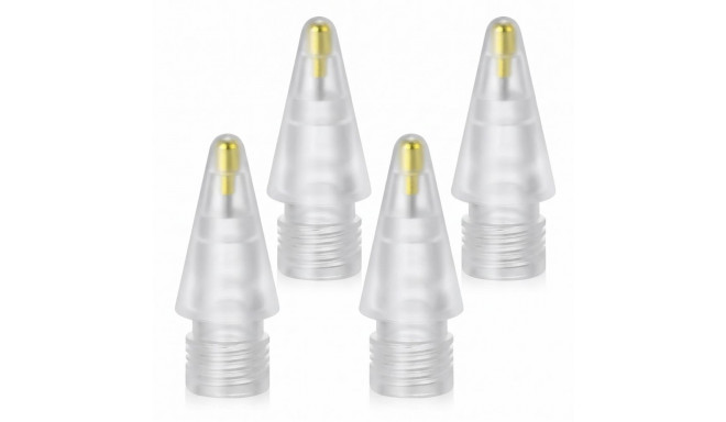 TECH-PROTECT STYLUS TIPS 4-PACK APPLE PENCIL CLEAR