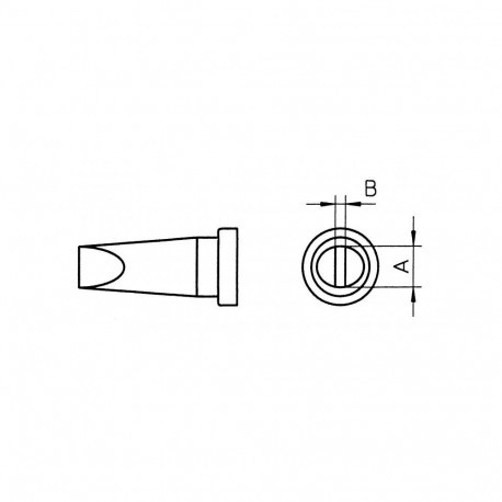 Kolviots LT-D HPB  lapik 4,6x0,8mm intensiivseks jooteks, ei sobi pliivabale