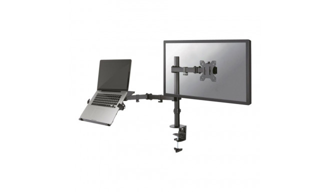 NEOMOUNTS Monitor/Screen and Notebook DeskMount clamp/grommet 10-32inch max 8kg Full motion black