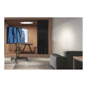 NEOMOUNTS Monitor/TV Mobile Floorstand 32inch-75inch 45kg VESA600x400 Height Adjust 103-153cm public
