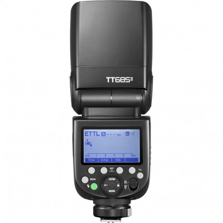 Camera Flash Kit - Godox Speedlite TT685 II, Guide Number 60, TTL, Black