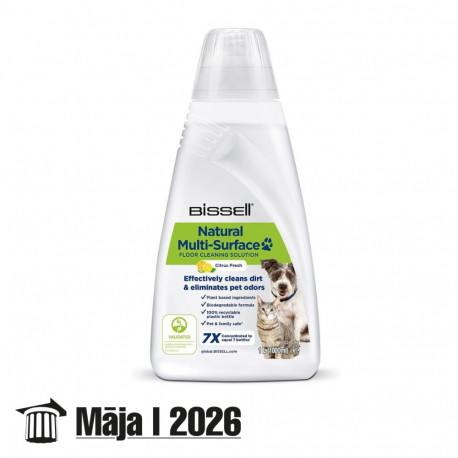 Bissell Natural Multi-Surface Pet Floor Cleaning Solution for  Bissell CrossWave  SpinWave  SpinWave