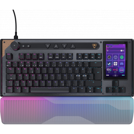 Turtle Beach klaviatuur Command KB7 TKL Nordic, must