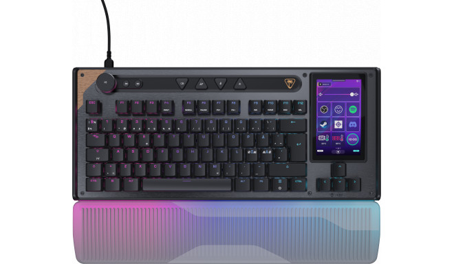 Turtle Beach klaviatuur Command KB7 TKL Nordic, must