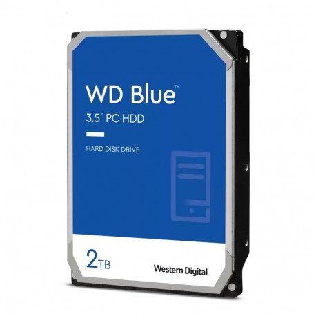 Western Digital Blue internal hard drive 2 TB 7200 RPM 256 MB 3.5" Serial ATA