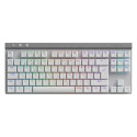 Logitech mänguklaviatuur G515 LIGHTSPEED TKL (PAN), valge