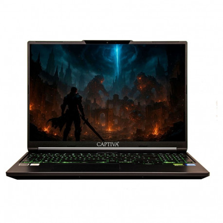 Captiva sülearvuti I95-048GE tippklassi mänguri i7-14650HX 16GB 500SSD RTX5070 W11 Home