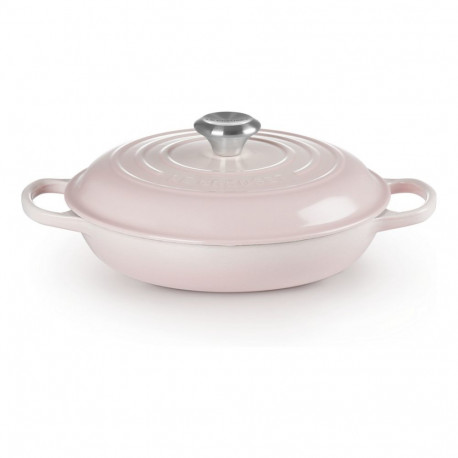 Le Creuset pott Signature Gourmet-Profitopf 26cm, roosa