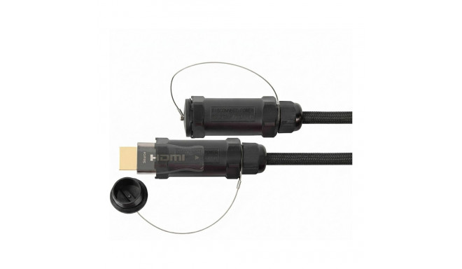 "Python AOC Hybrid HDMI® 2.0b Kabel, stahlarmiert, 20m"
