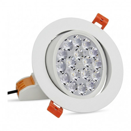 Ümmargune 9W RGB-WW kallutatav LED-paneel raadio ja WLAN-iga Milight/Miboxer