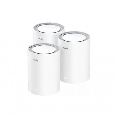 Cudy mesh-süsteem AX3000 Wi-Fi 6 2.5G, 3-pakk