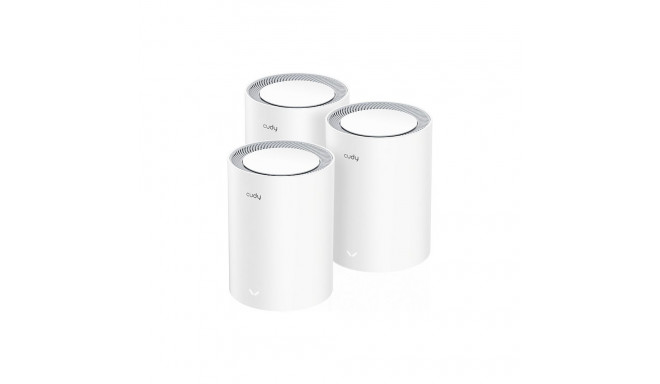 Cudy mesh-süsteem AX3000 Wi-Fi 6 2.5G, 3-pakk