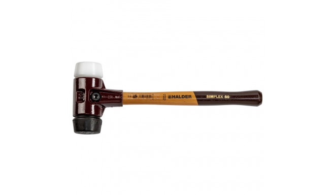 Halder SIMPLEX soft-face mallet 50 comp. rubber/plast. TE SIMPL