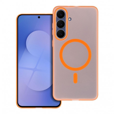Case for Samsung A27 Go Orange compatible with MagSafe cosmic orange