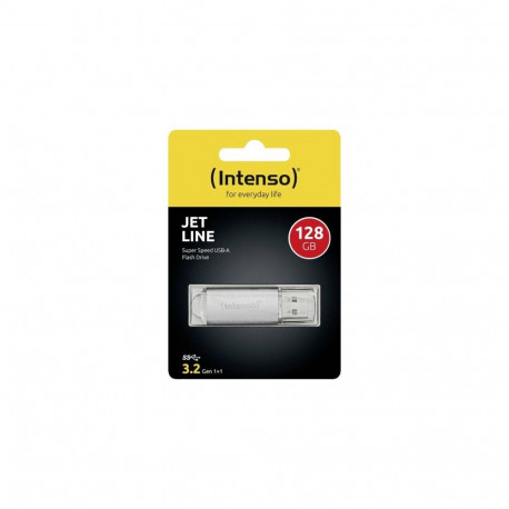 Intenso Pendrive 128GB Jet Line USB 3.2, Silver EU (3541491)