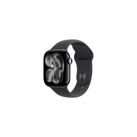 Apple Watch Series 11 GPS + Cellular 46mm Jet Black Alu Case, Black Sport Band M/L EU MFC44