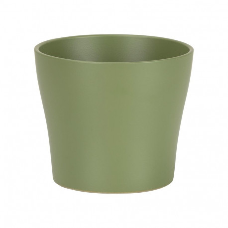 FLOWERPOT lillepott 808/13 keraamiline D13, oliiv