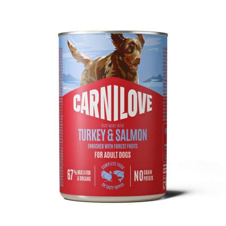 Carnilove Salmon & Turkey canned food for dogs 400g