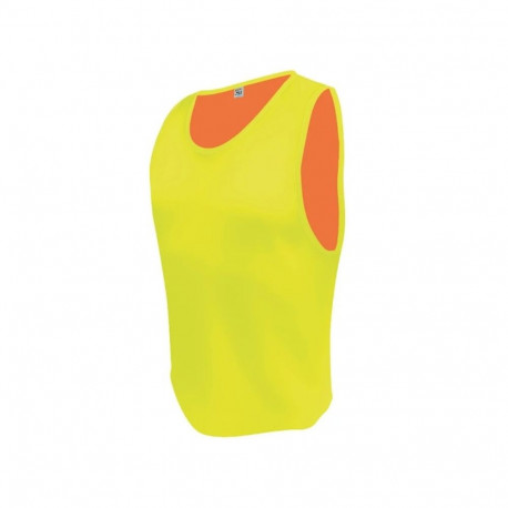 Skirtukas treniruotėms TREMBLAY TE1507 M/L reversible Yellow/Orange