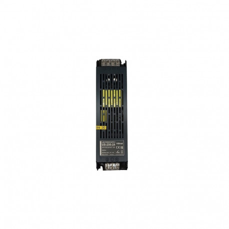 Power Supply Unit - HiSmart 24V 10A Slim Switching Power Supply With Short Circuit Protection - Blac