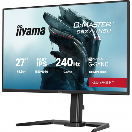 Monitor - IIYAMA G-MASTER GB2771HSU-B1 27" 1920x1080 240Hz 0.4ms Black