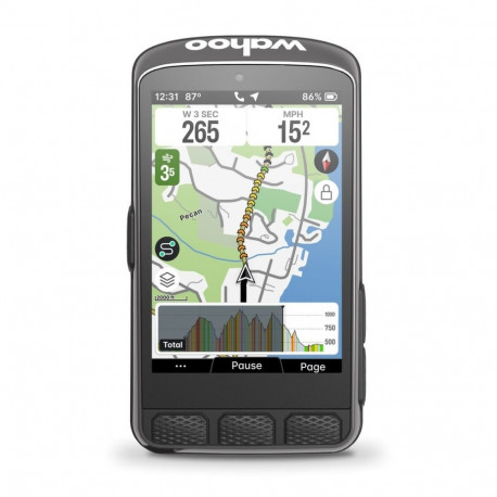 Bike Computer WAHOO ELEMNT ACE GPS Touchscreen 30hr Battery ANT+ Wi-Fi Bluetooth