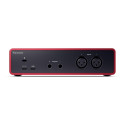 Audio Interface - Focusrite Scarlett 2i2 USB-C 4th Gen, 2 XLR Inputs, 192 kHz