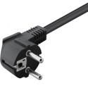 Power Strip - TECHly Rack 19" Power Strip 8 Outlets 3m Cable 1U Black