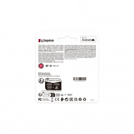 Memory Card - Kingston 512GB SDXC Canvas Select Plus Gen3 150MB/s UHS-I U3 V30