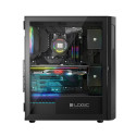 Computer Case - Logic ARAMIS ARGB Midi Tower ATX USB 3.0 Black