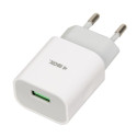 Universal Charger - Ibox C-41 With Micro USB Cable, White