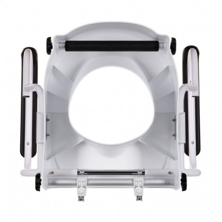 Bathroom Accessory - ActionMed Toilet Seat Riser with Handles, 136 kg Capacity