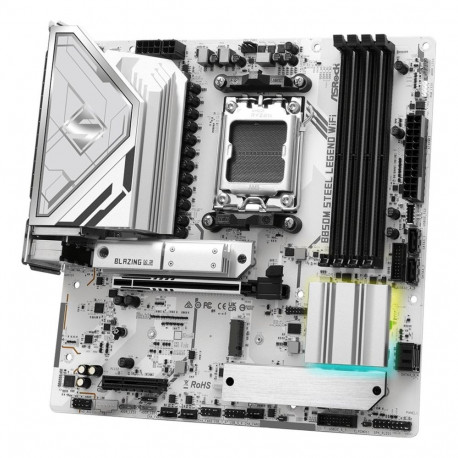 Motherboard - Asrock B850M Steel Legend WiFi AM5, Wi-Fi 7, DDR5, 7.1 Audio