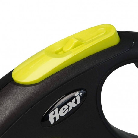 Pet Leash - Flexi New Neon Retractable Lead 5m for Dogs up to 50kg