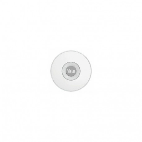 Wireless Siren - Yale Indoor Siren 1000m Range 85dB Battery 3 Years Grey, White