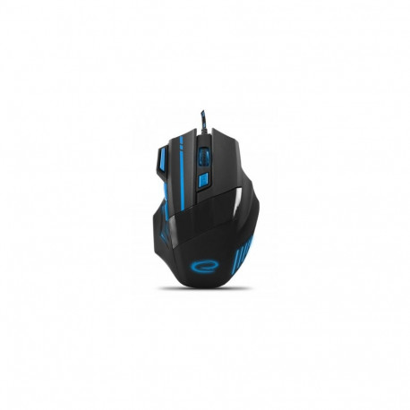 Computer Mouse - Esperanza EGM201B Optical 2400 DPI 7 Buttons USB Type-A Blue/Black