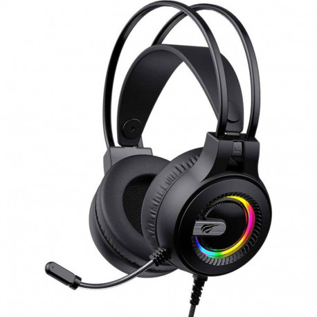 Headphones - Havit H2040d Gaming Wired Black Havit H2040D Wired Gaming Headset with Headband - Black